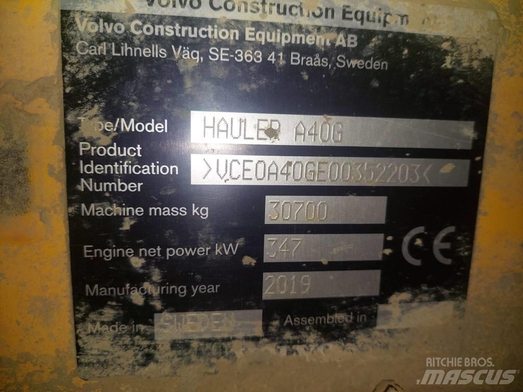 Volvo A 40 G Terrængående lastbiler