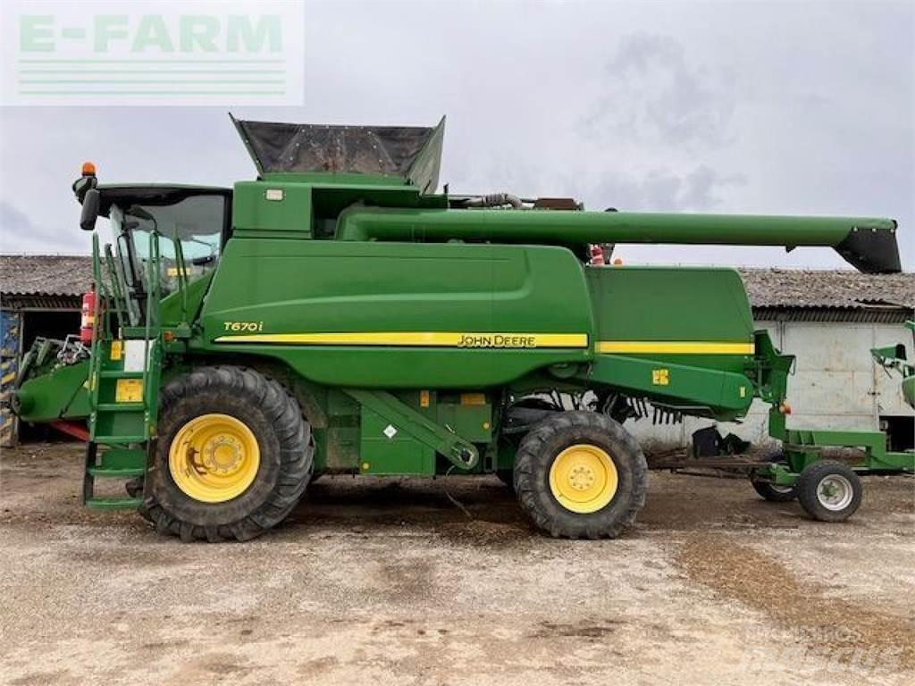 John Deere T670 Mejetærskere