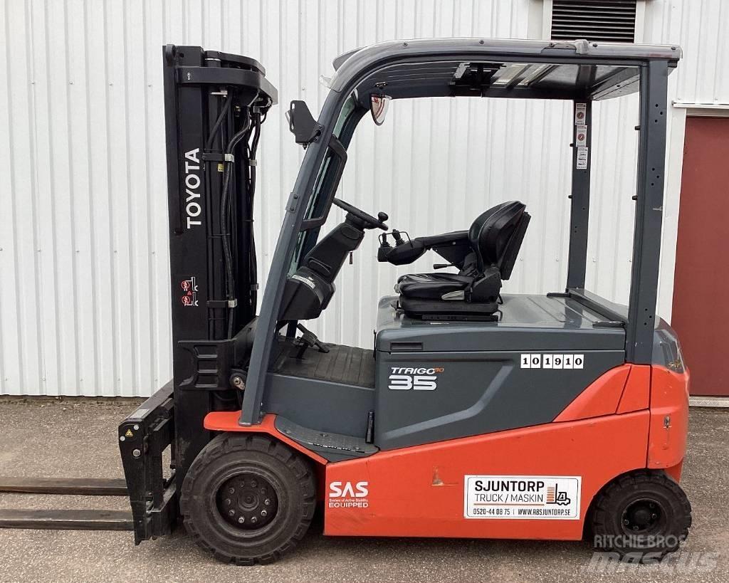 Toyota 8 FB MT 35 El gaffeltrucks