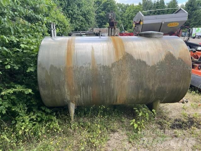  3.000 L rustfri tank Landbrug - Andet 