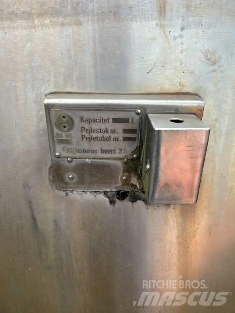  3.000 L rustfri tank Landbrug - Andet 