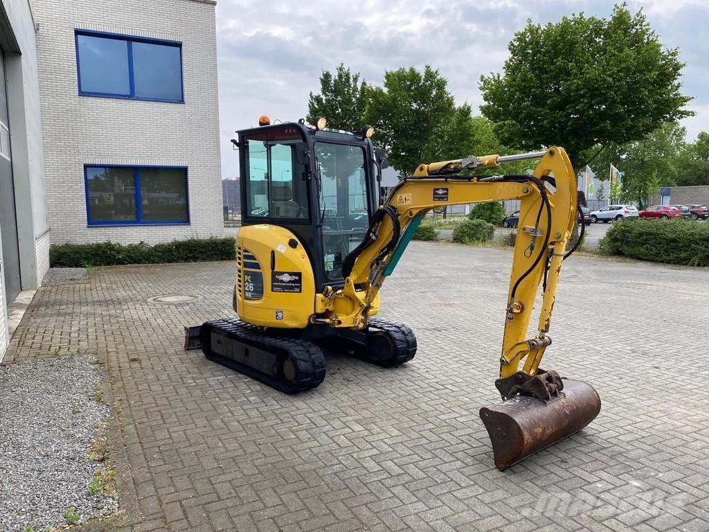 Komatsu PC26MR-3 Minigravemaskiner