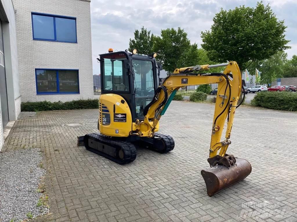 Komatsu PC26MR-3 Minigravemaskiner