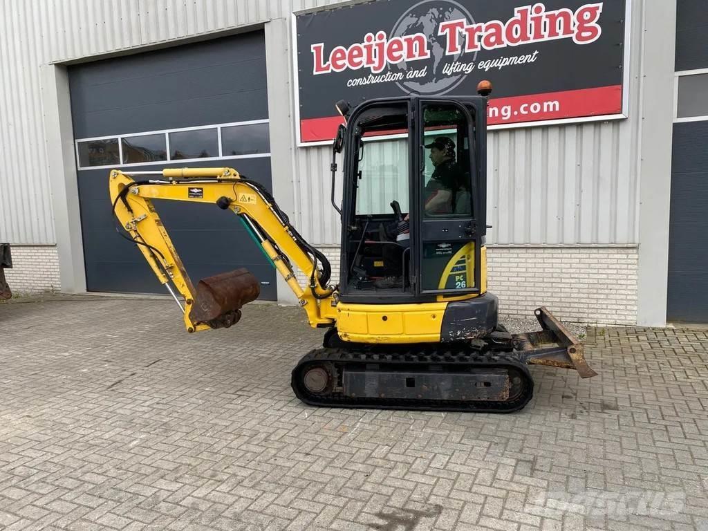 Komatsu PC26MR-3 Minigravemaskiner