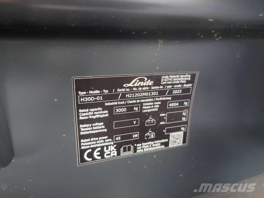 Linde H 30 D Diesel gaffeltrucks