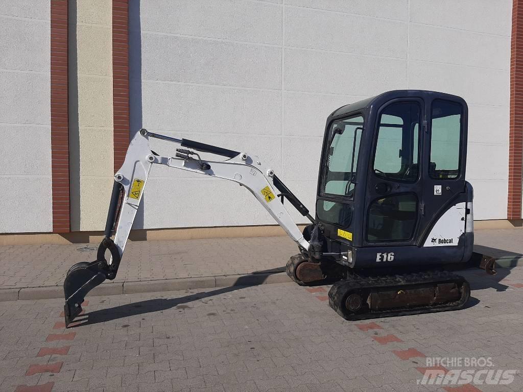 Bobcat E 16 Minigravemaskiner