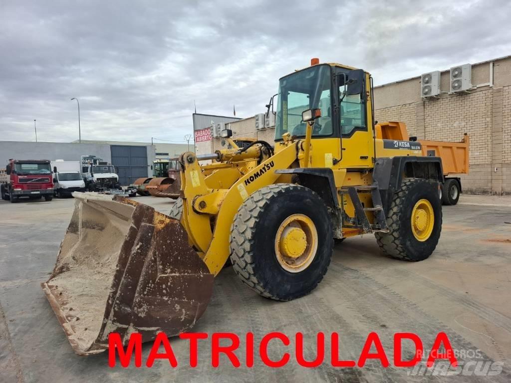 Komatsu WA 270-3 Læssemaskiner på hjul