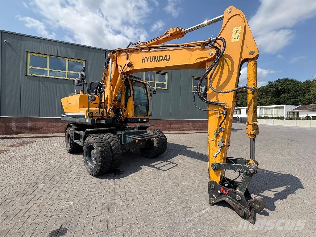 Hyundai 160W9-A Gravemaskiner på hjul