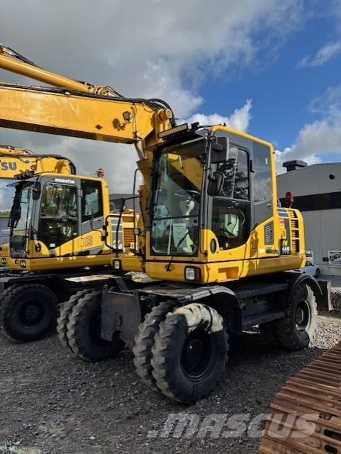Komatsu PW 148-8 Gravemaskiner på hjul
