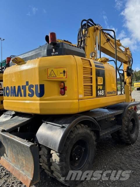 Komatsu PW 148-8 Gravemaskiner på hjul