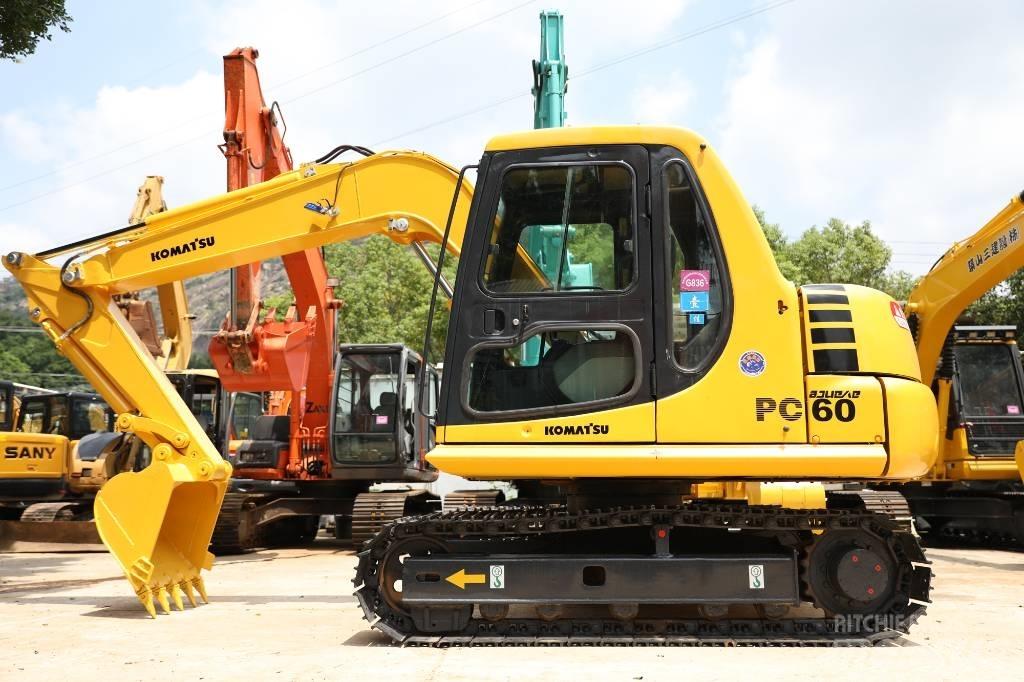 Komatsu PC 60-7 Minigravemaskiner