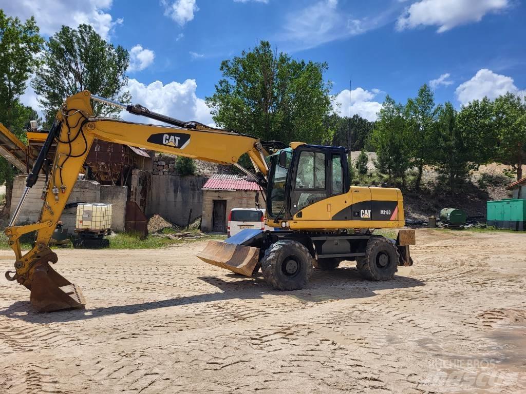 CAT 316d Gravemaskiner på hjul
