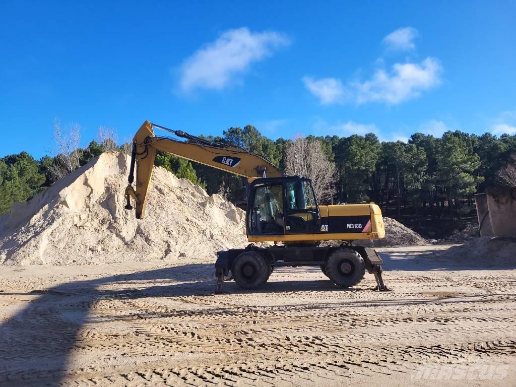CAT 316d Gravemaskiner på hjul