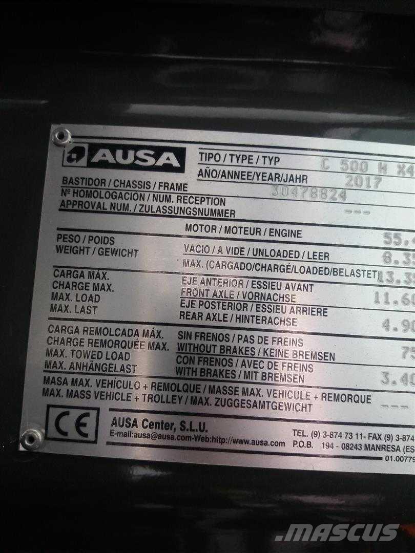 Ausa C500 HX4 Terrængående gaffeltruck