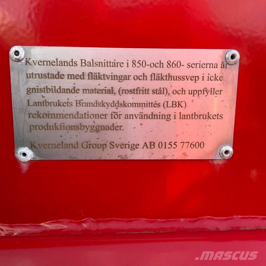 Kverneland 852 Balleskærere og -stablere