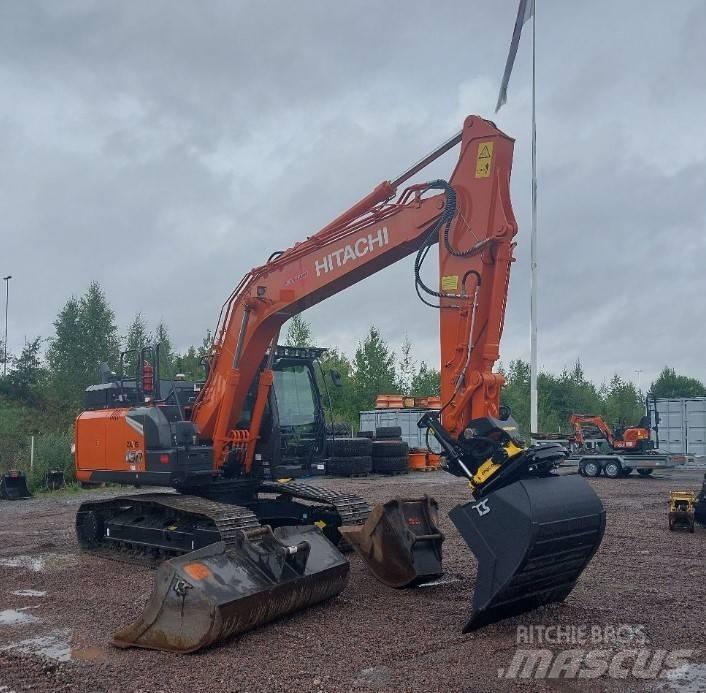 Hitachi ZX160LC-7 Gravemaskiner på larvebånd