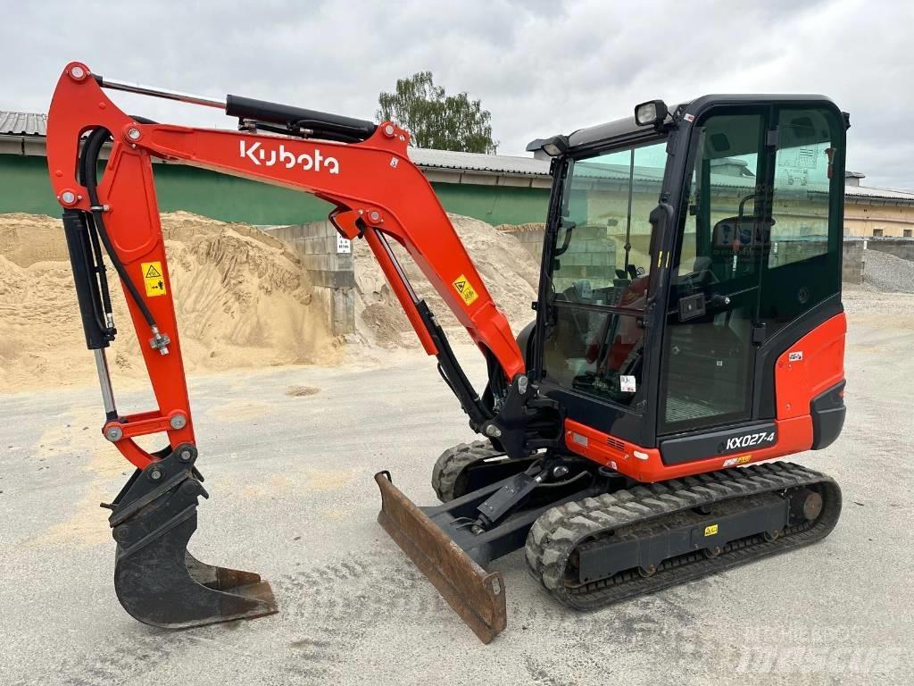 Kubota kx 027-4 Minigravemaskiner