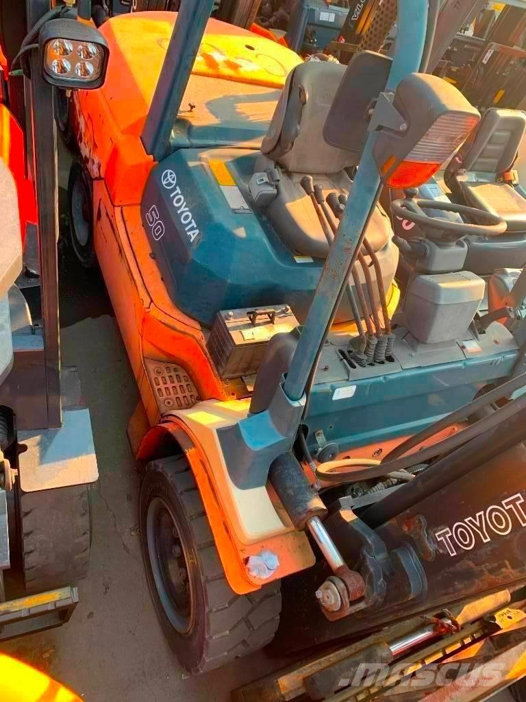 Toyota 7 FDA 50 Diesel gaffeltrucks