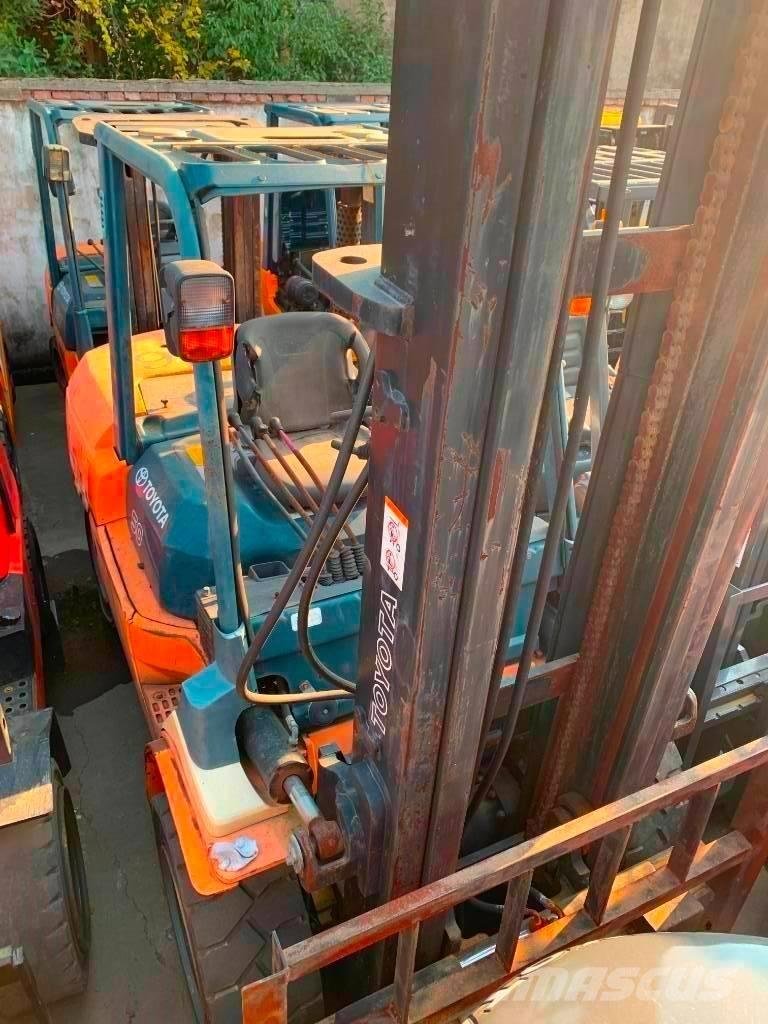 Toyota 7 FDA 50 Diesel gaffeltrucks