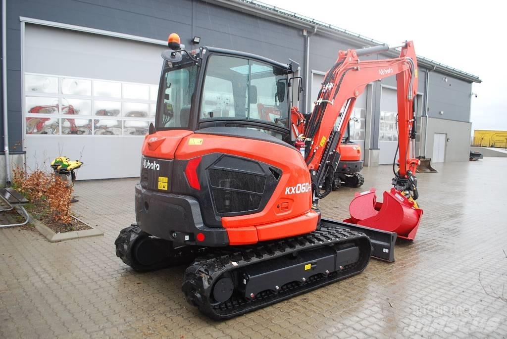 Kubota KX 060 - 6 tons Minigravemaskiner