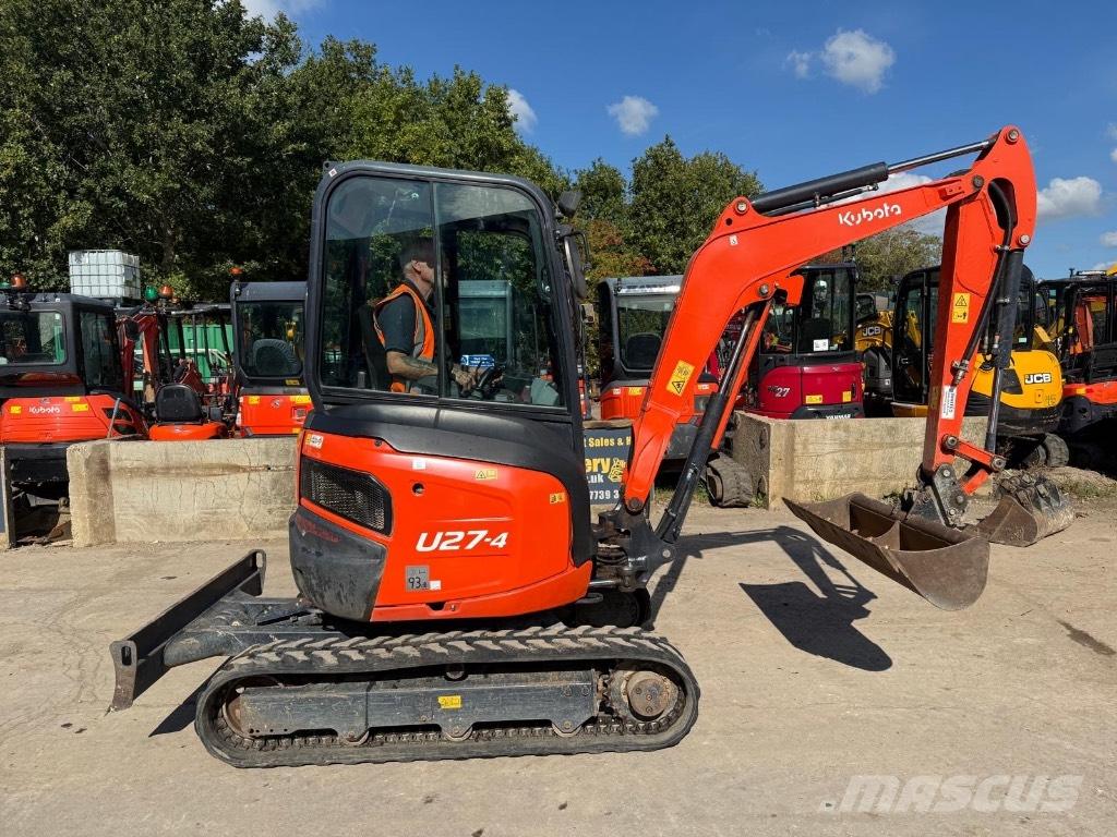 Kubota U 27-4 Minigravemaskiner