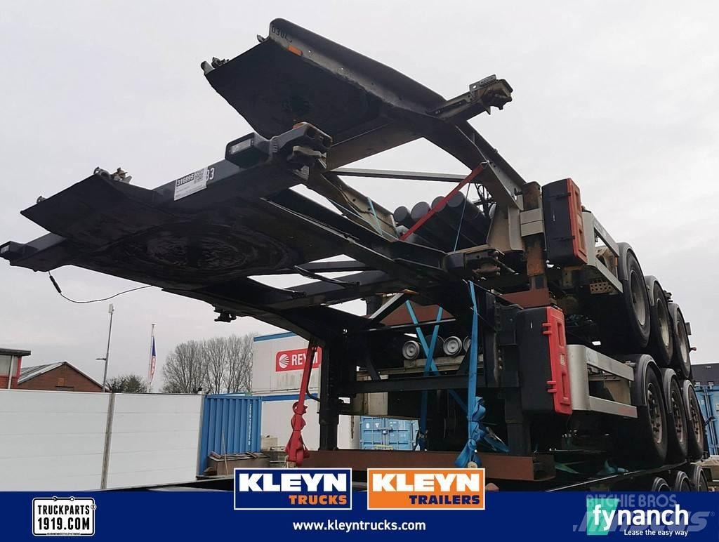 Van Hool 3B2015 Semi-trailer med containerramme