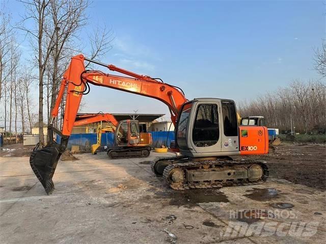Hitachi EX100-5 Gravemaskiner på larvebånd