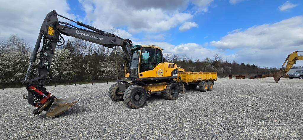 Volvo EW 140 C Gravemaskiner på hjul