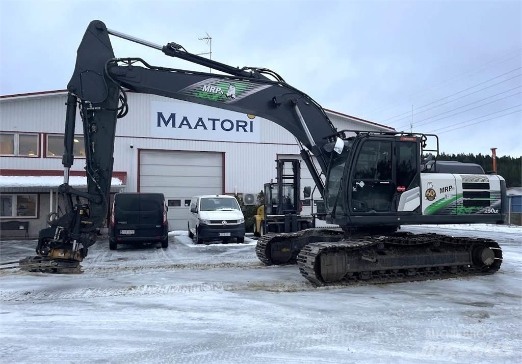 Hitachi ZX250LC-7 Gravemaskiner på larvebånd