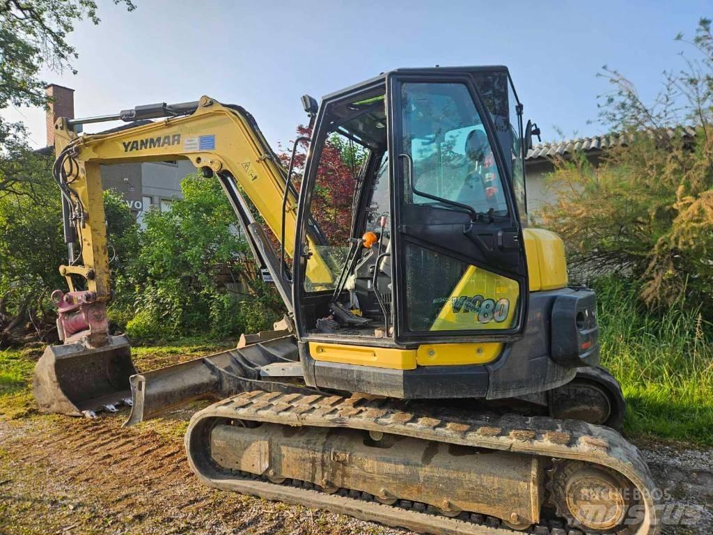 Yanmar Vio 80-1A Midi-gravemaskiner 7t - 12t