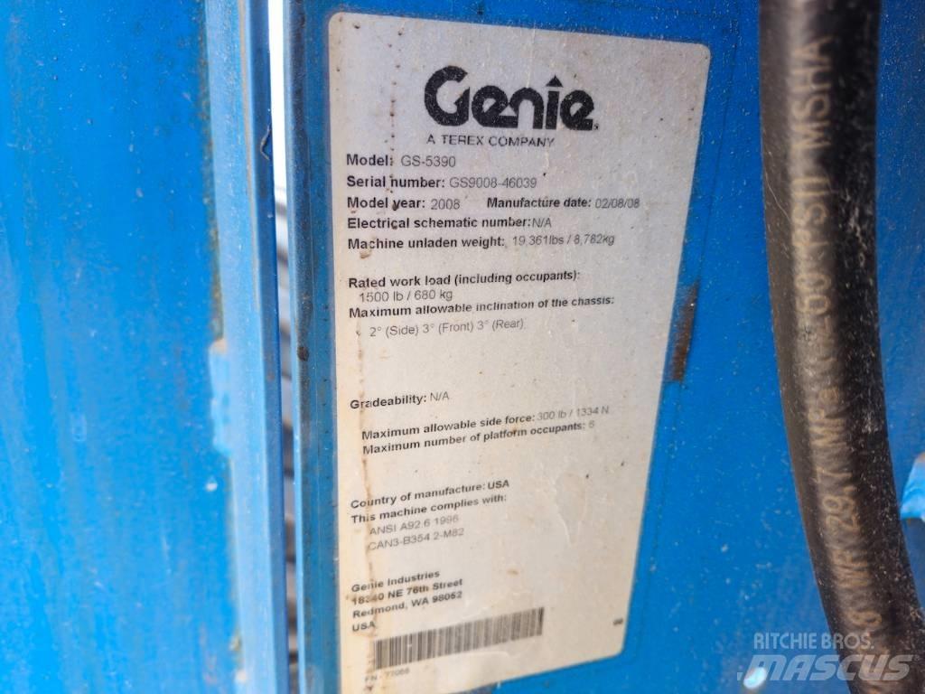 Genie GS-5390 Saxlifte