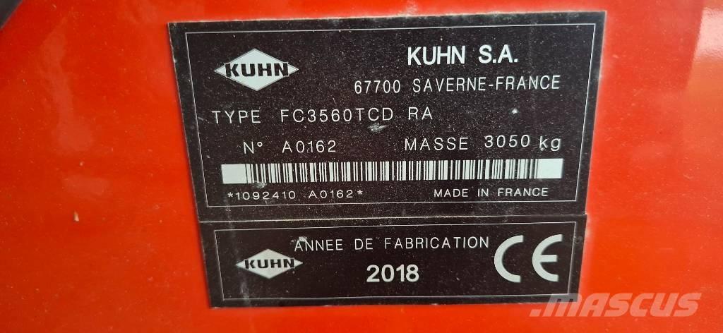 Kuhn FC 3560 TCD RD Kombihøstere