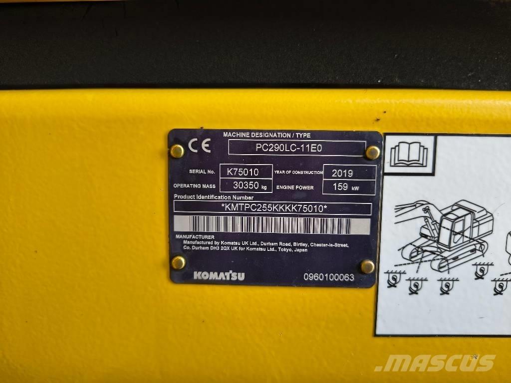 Komatsu PC 290 LC-11 Gravemaskiner på larvebånd
