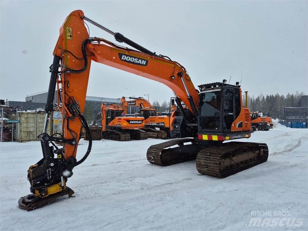 Doosan DX235LCR-5 Gravemaskiner på larvebånd