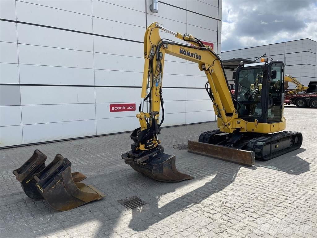 Komatsu PC55MR-5 Gravemaskiner på hjul