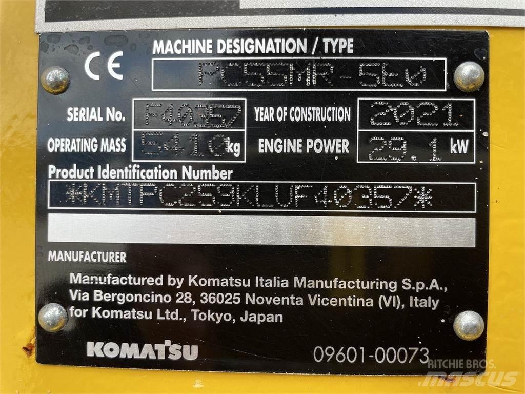 Komatsu PC55MR-5 Gravemaskiner på hjul