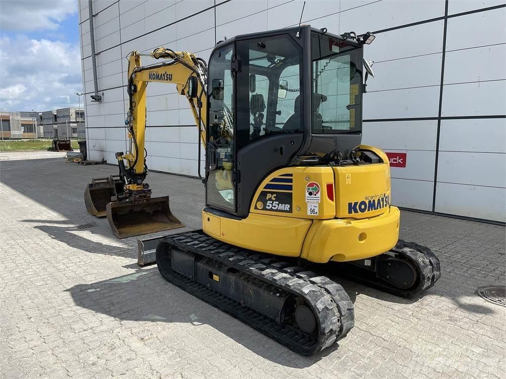Komatsu PC55MR-5 Gravemaskiner på hjul