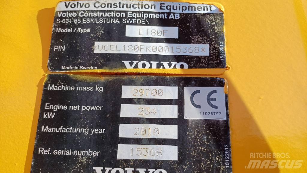 Volvo L 180 F Læssemaskiner på hjul