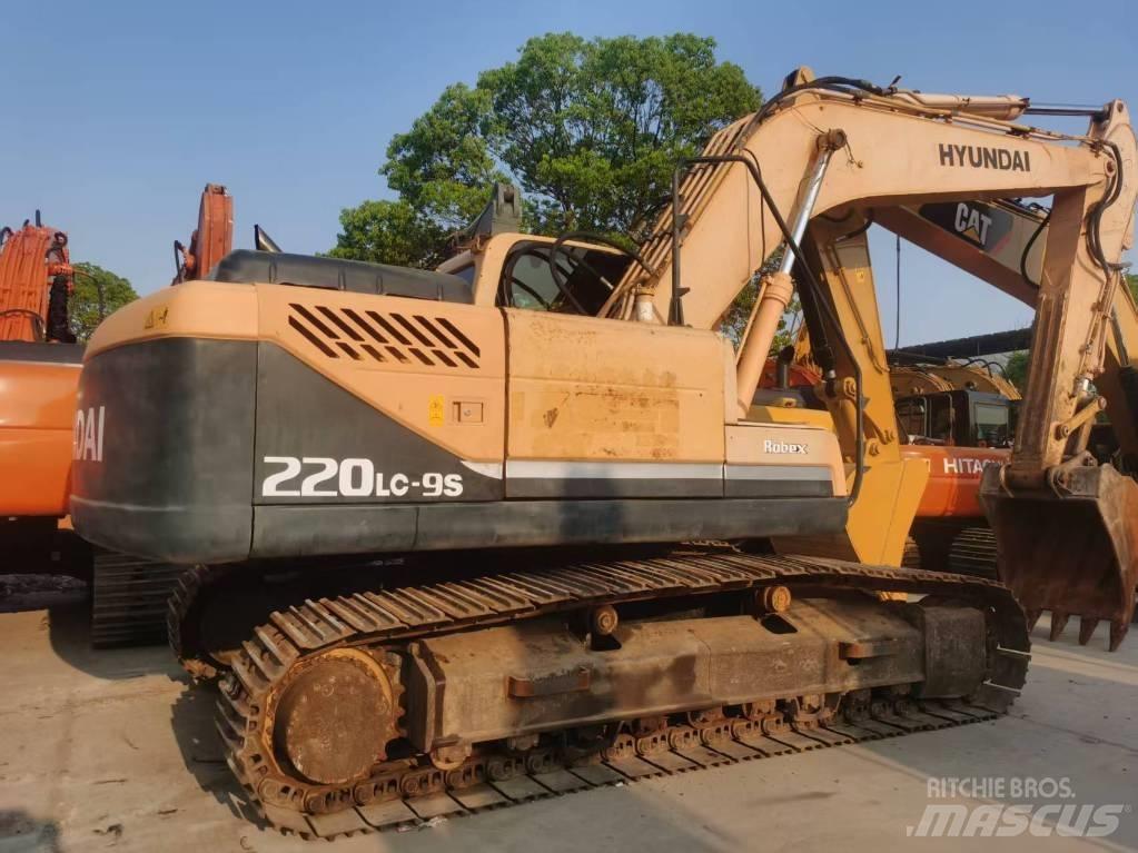 Hyundai 220lc-9s Gravemaskiner på larvebånd