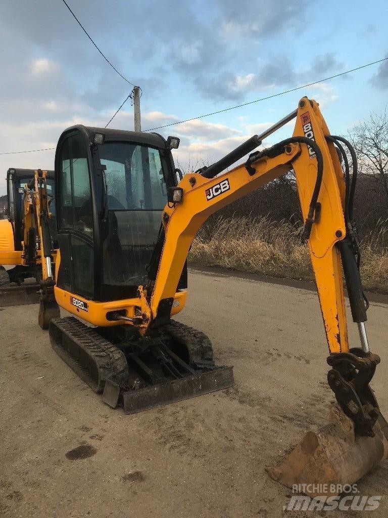 JCB 8020 Minigravemaskiner