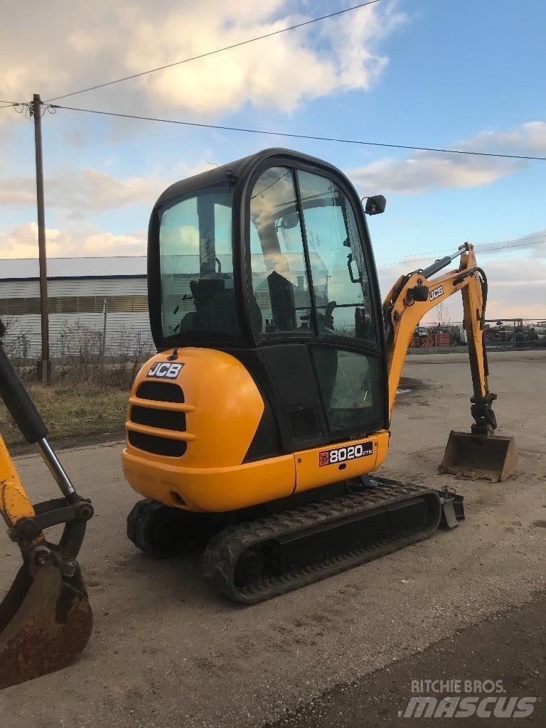 JCB 8020 Minigravemaskiner