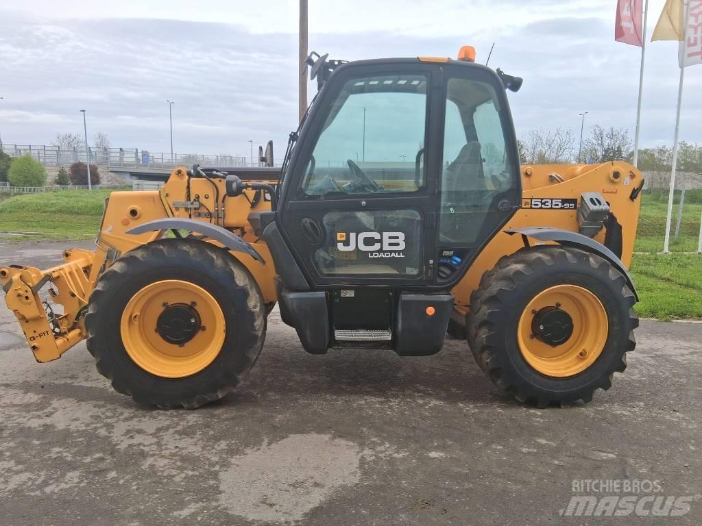JCB 535-95 Teleskopiske hjullæssere