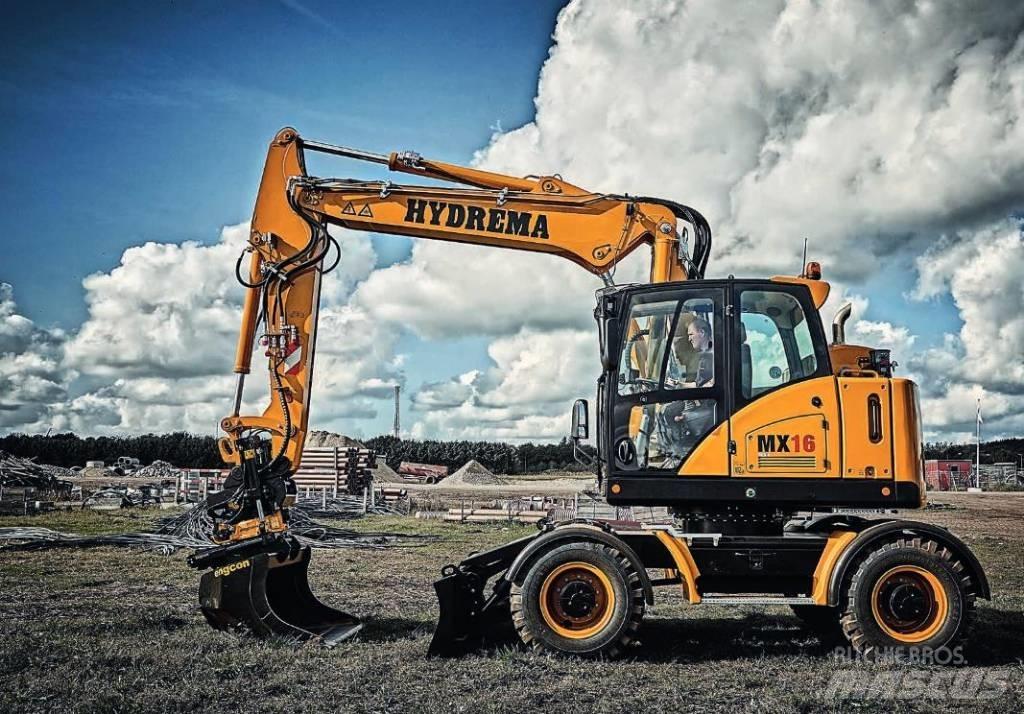 Hydrema MX16 Gravemaskiner på hjul
