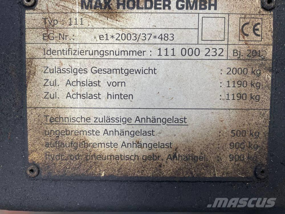 Holder X 30 Kompakte traktorer