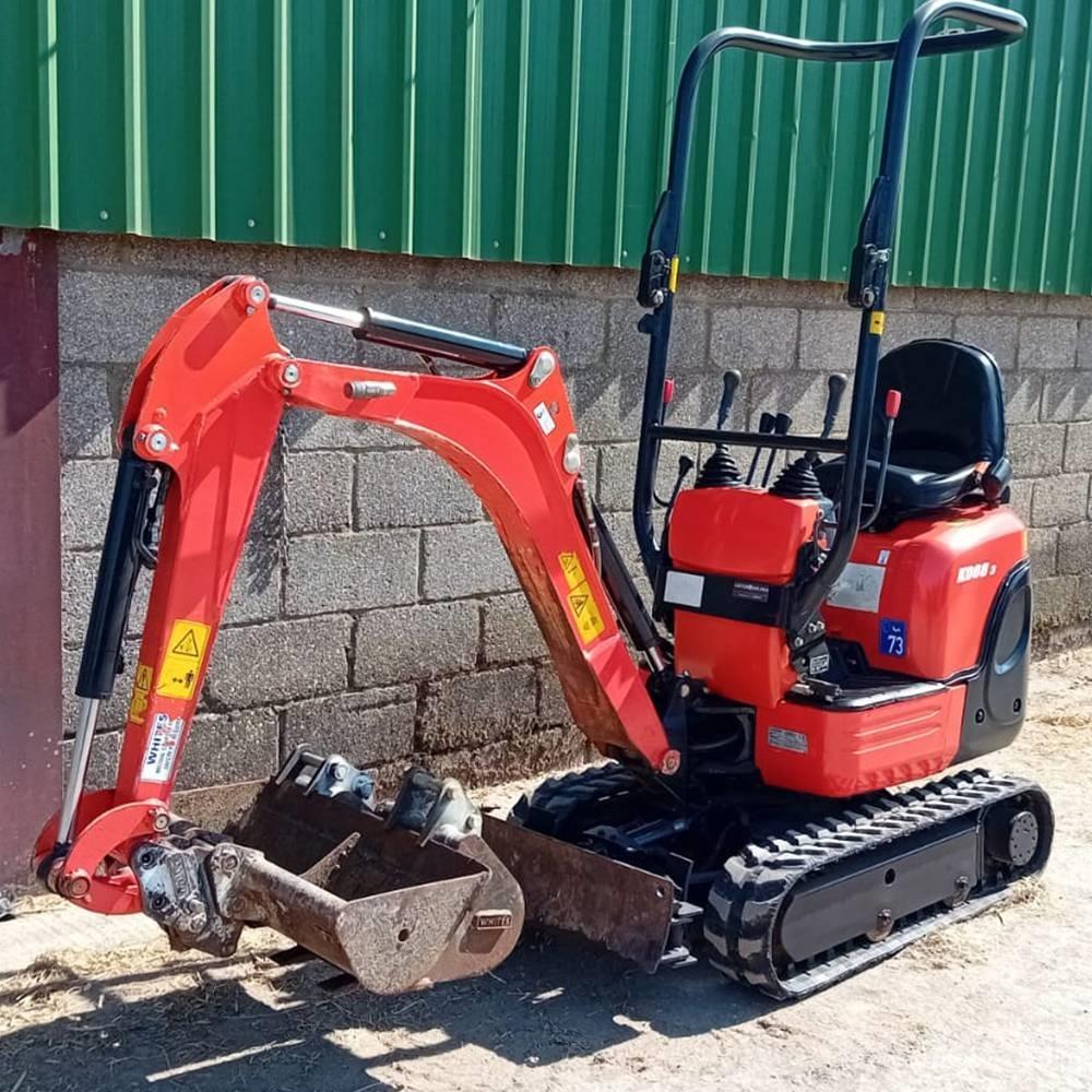 Kubota K 008-3 Minigravemaskiner