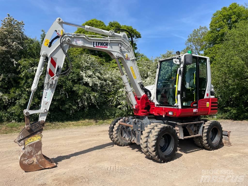 Takeuchi TB 295 W Gravemaskiner på hjul