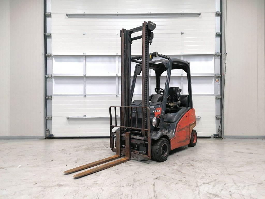 Linde H18D-01 LPG gaffeltrucks