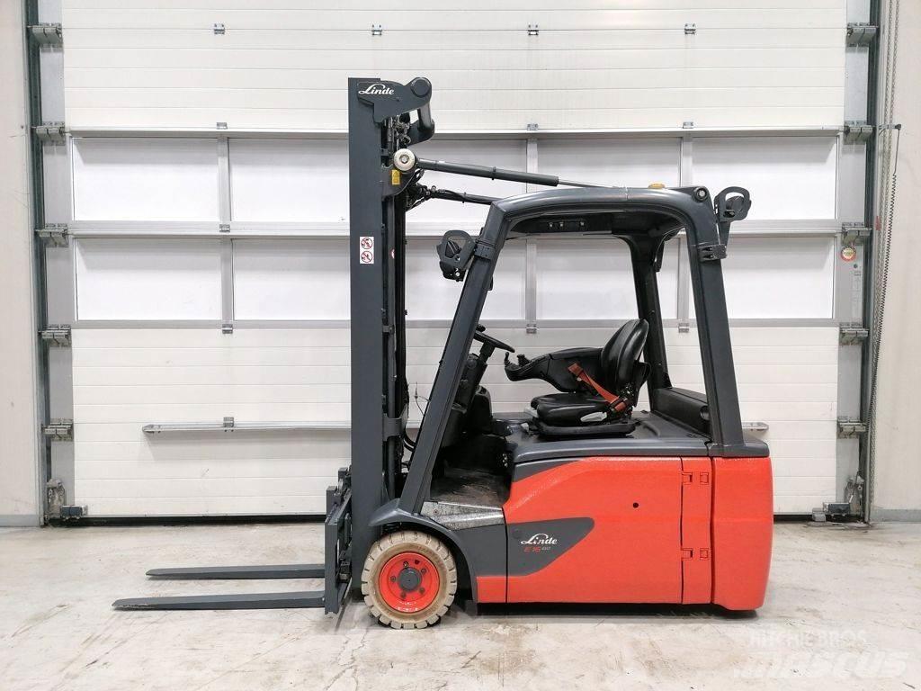 Linde E16L-02 El gaffeltrucks