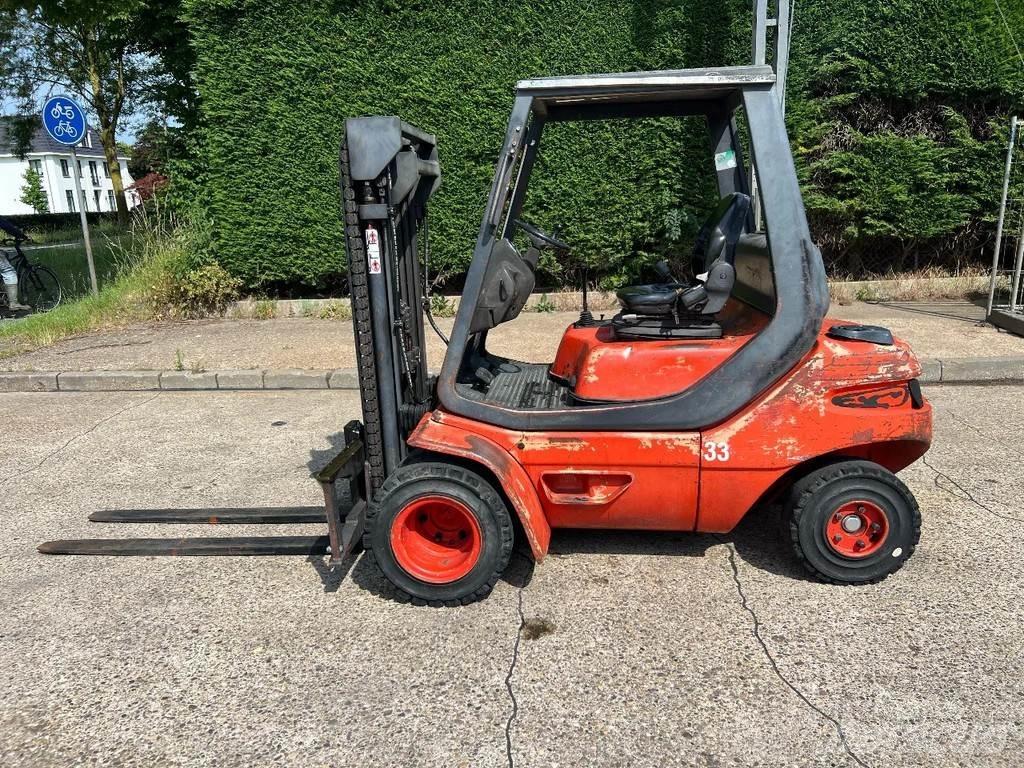 Linde H 25 D Diesel gaffeltrucks