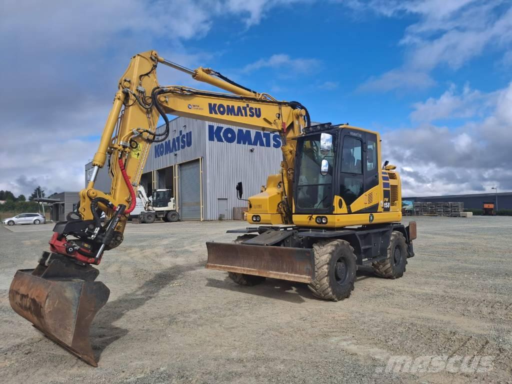 Komatsu PW158-11 Gravemaskiner på hjul